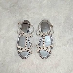 Comptoir des Cotonniers silver sandals